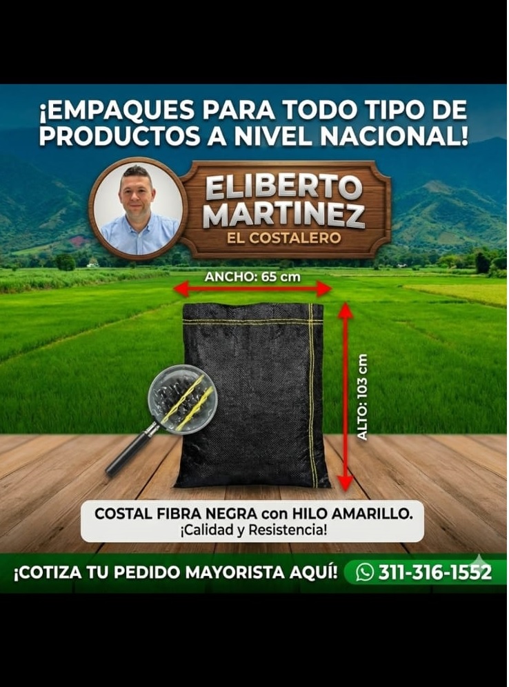 Empaque Tipo Búfalo para Alimentos